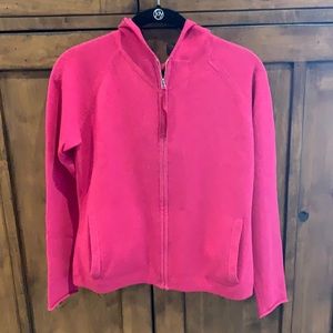 Pink Cashmere Hoody Sweater